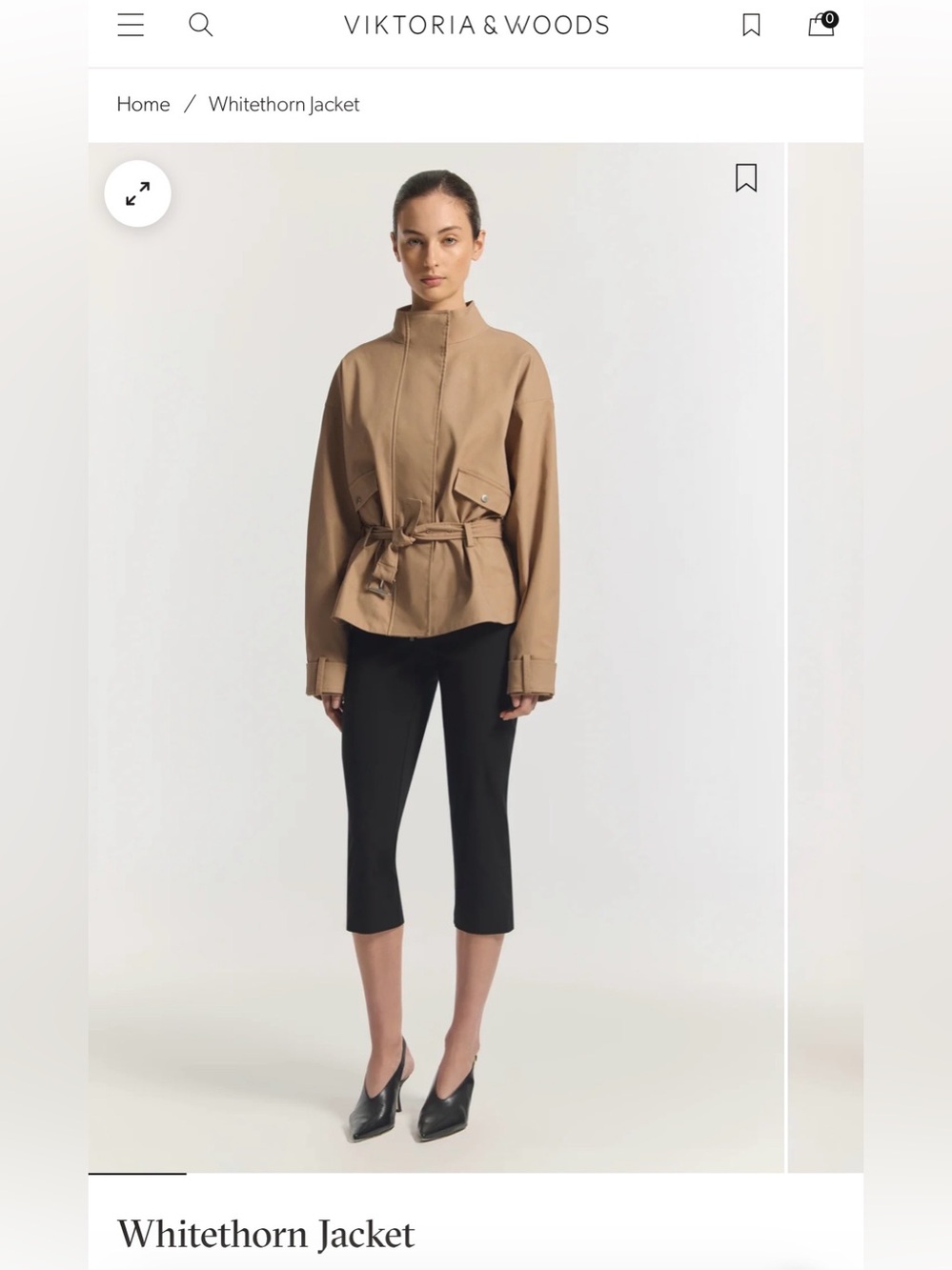 Viktoria & Woods Whitethorn Jacket. BNWT. Sold out everywhere. - Picture 4 of 12